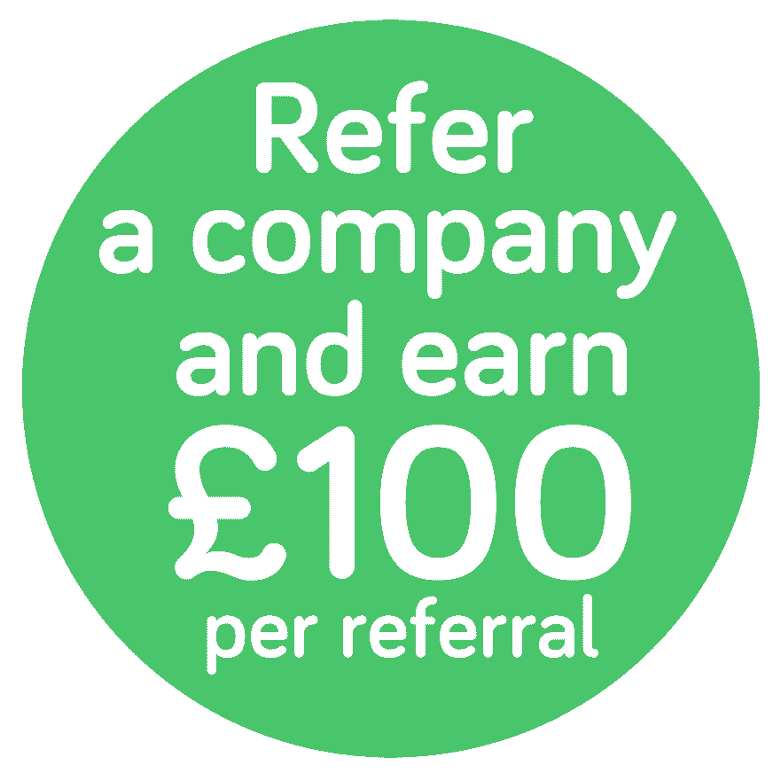 Refer a Company and Earn £100